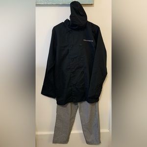 Chef Works Chef Uniform with Jacket, Pants and Hat
